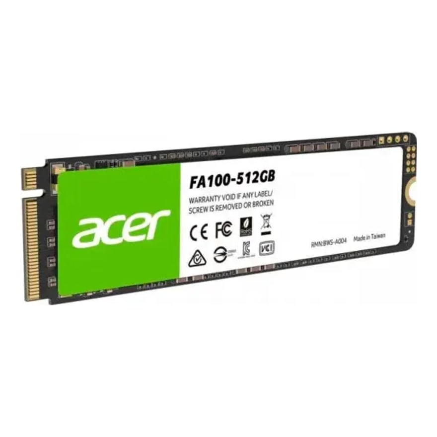 SSD Acer FA100 512GB M.2 2280 NVME GEN3 3300/2700 MB