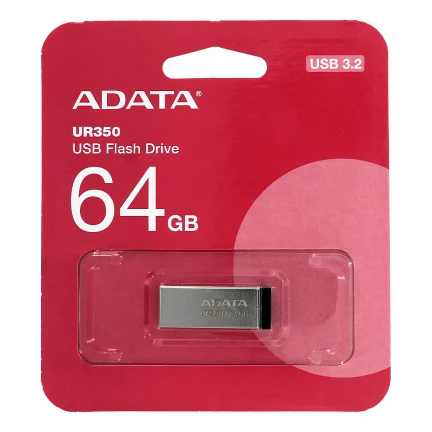 Memoria USB Adata UR350 USB Flash 64GB Metal USB 3.2 GEN1