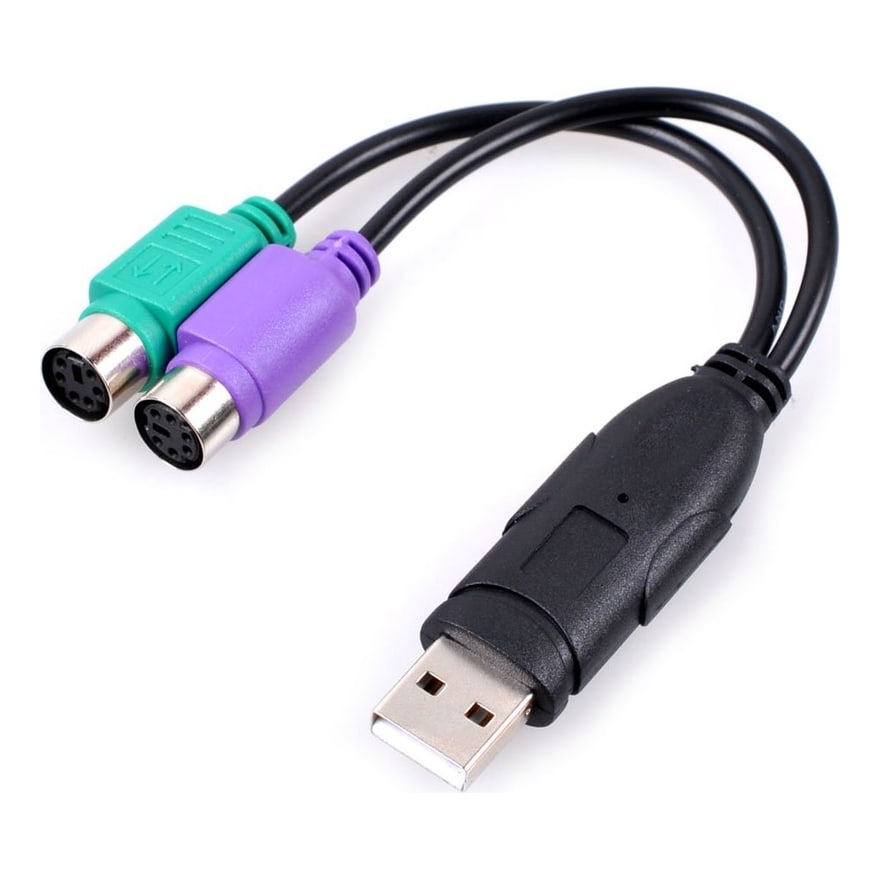 Cable adaptador USB a PS/2 Anera