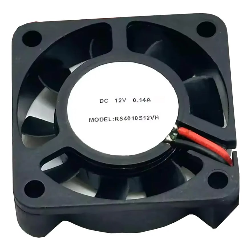 Ventilador para PC 12 cm 12V 0.14A conector de 4 pines negro
