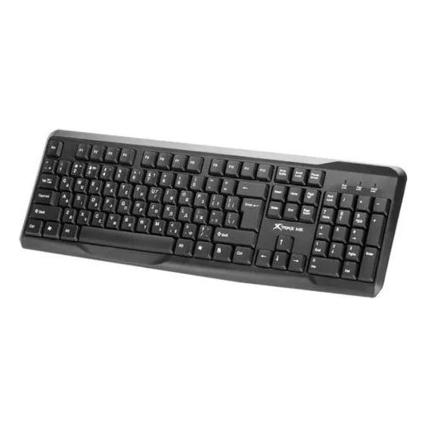 Teclado alámbrico Xtrike Me KB-229 slim numérico, silencioso, negro