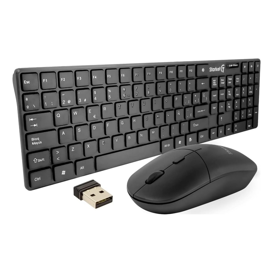 Mini teclado recargable tipo C Ovi 2.4 GHz y Bluetooth