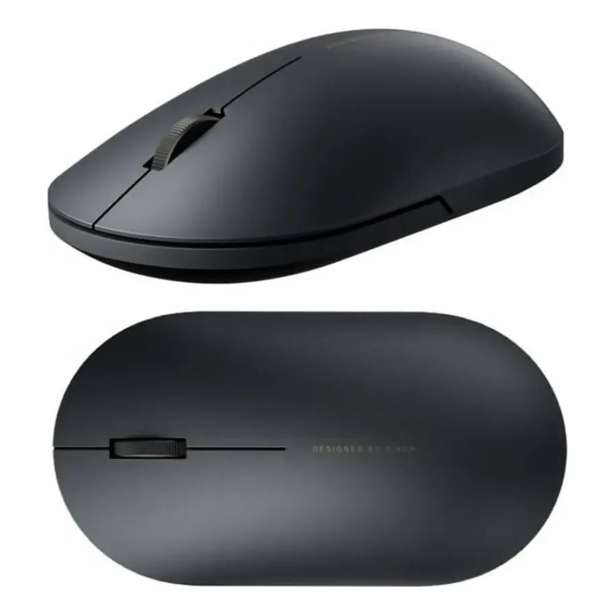 Mouse inalámbrico Xiaomi Wireless Mouse Lite, a pila AAA, negro