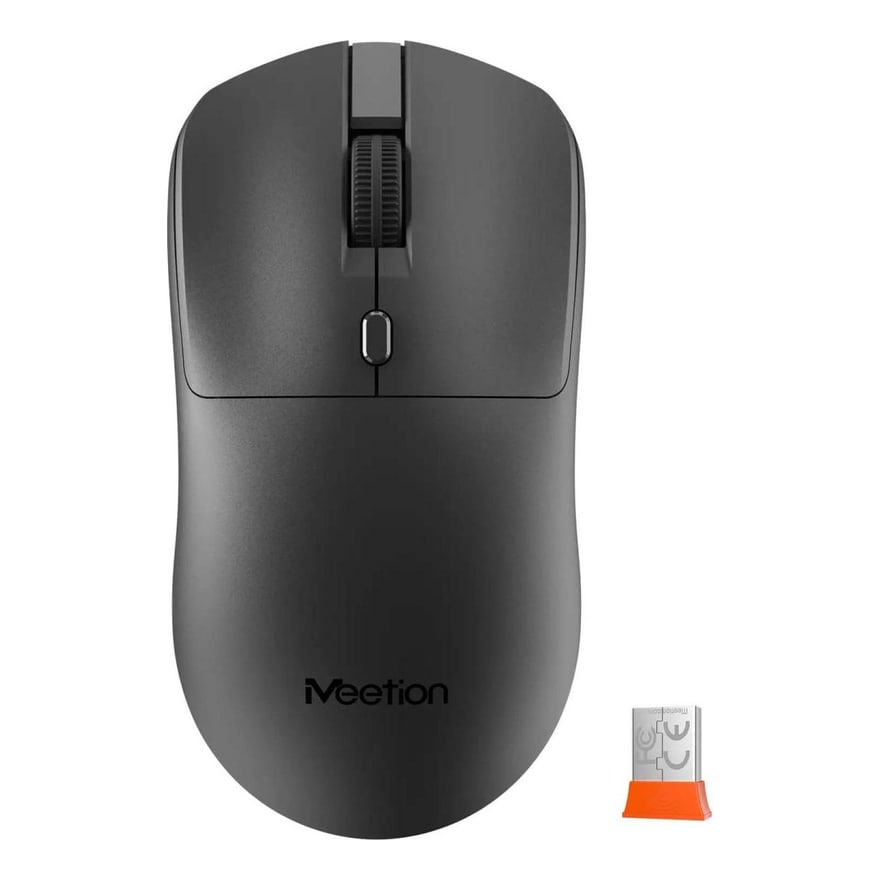 Mouse inalámbrico Meetion R546 2.4 GHz alcance 10 m, a pila (negro, blanco, rosado o morado)