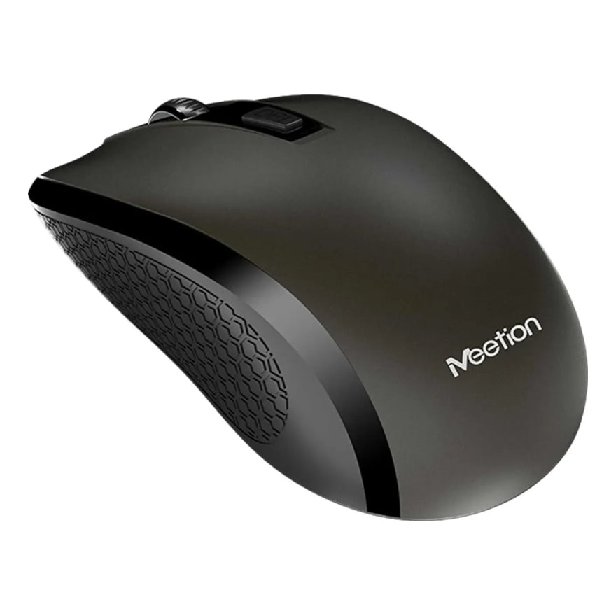 Mouse inalámbrico Meetion R560 2.4 GHz alcance 10 m, a pila, blanco