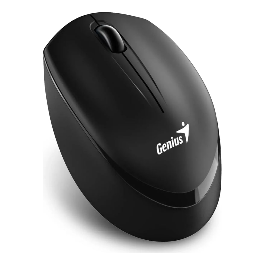 Mouse inalámbrico Genius NX-7009 1200 DPI, incluye pila AA, negro