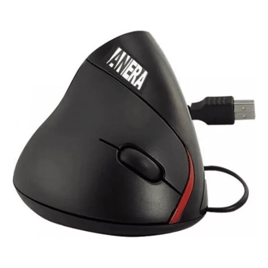 Mouse ergonómico vertical alámbrico Anera USB