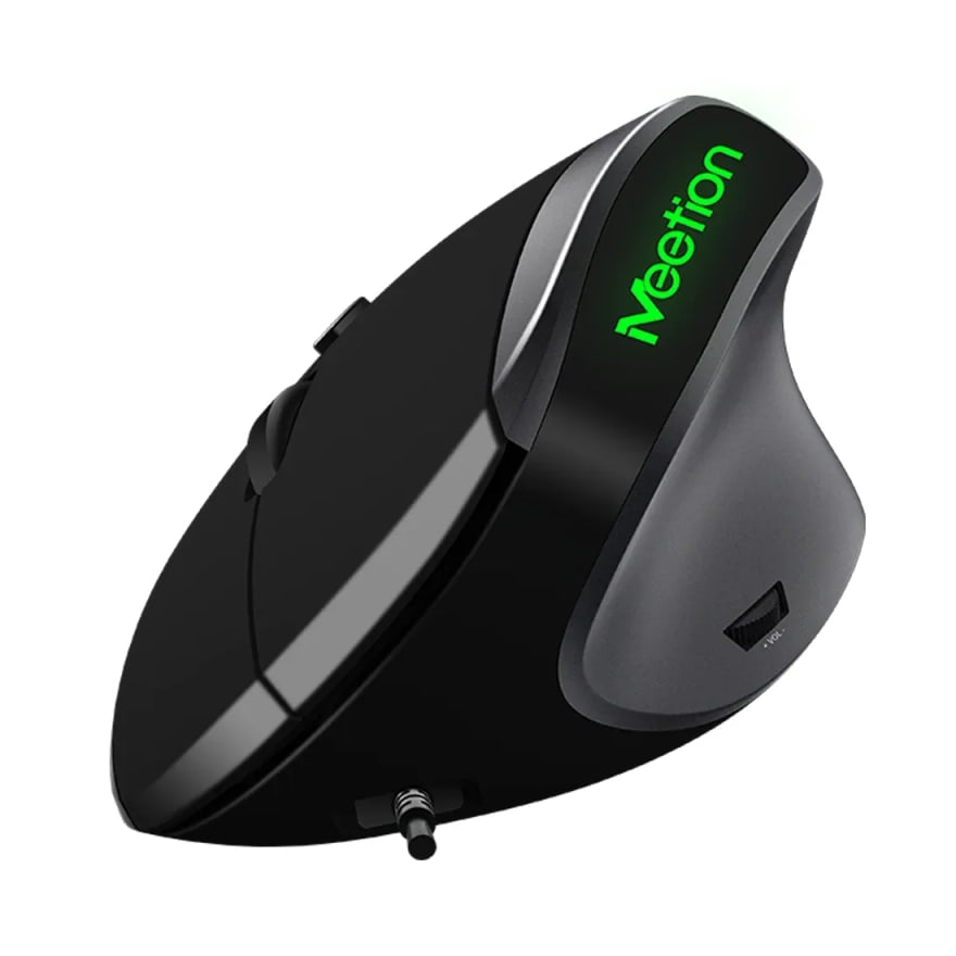 Mouse ergonómico vertical alámbrico Meetion M390