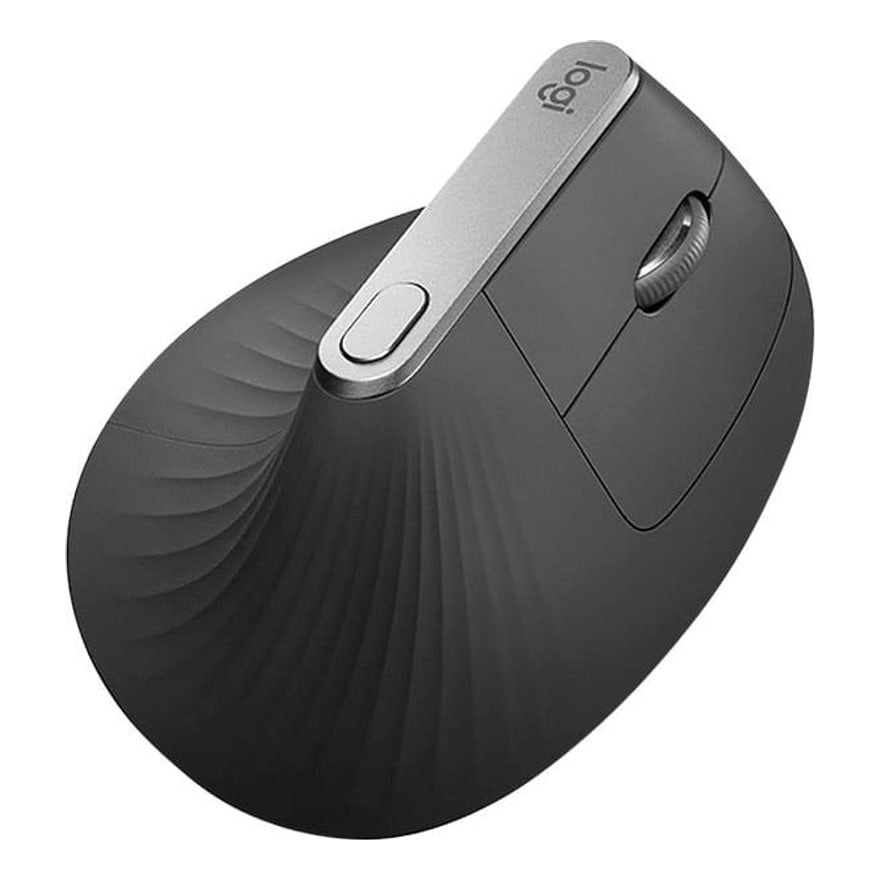 Mouse ergonómico vertical inalámbrico Anera 2.4 GHz y Bluetooth, rosado