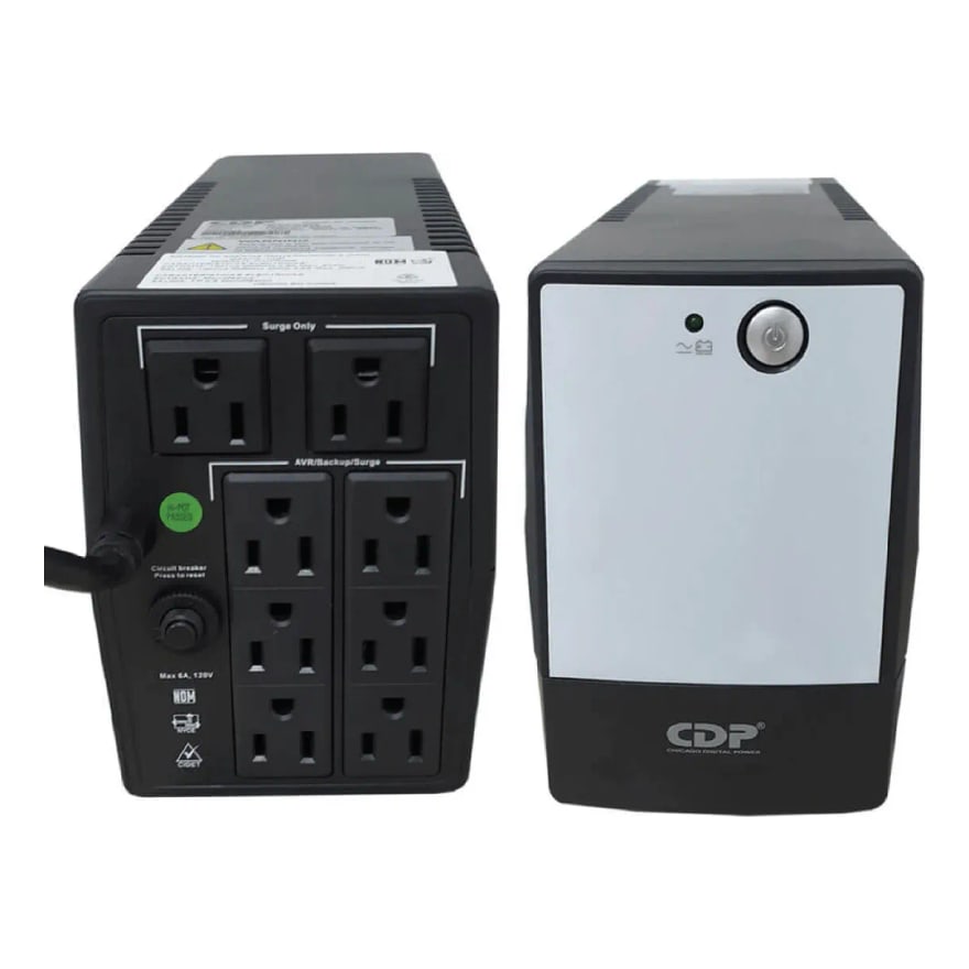 UPS CDP R-UPR1008 Interactivo 1000VA 500W 110VAC 8 Tomas