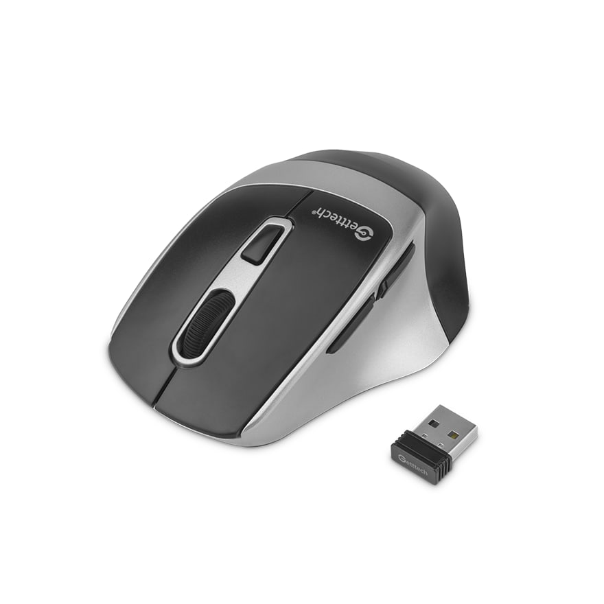 Mouse Inalambrico Heltech T9 (negro, Azul, Blanco, Rosado, Purpura)