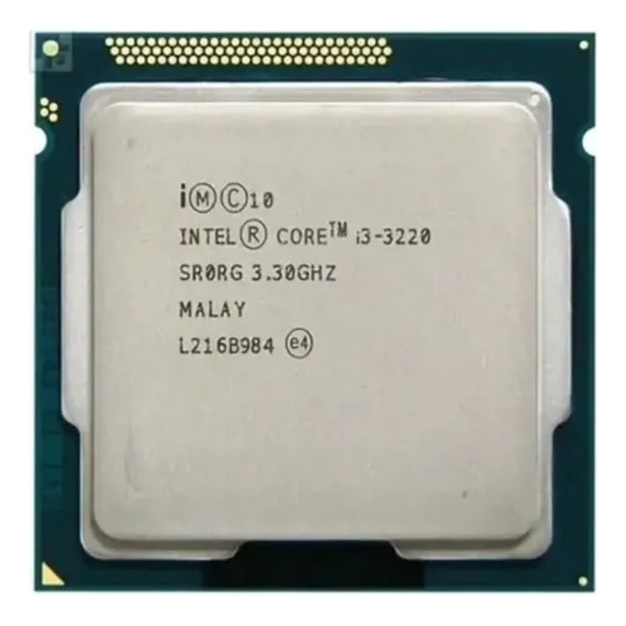 Procesador Intel Core I3 3220 3RA Gen 3.3GHZ Seminuevo (Pull) con Cooler