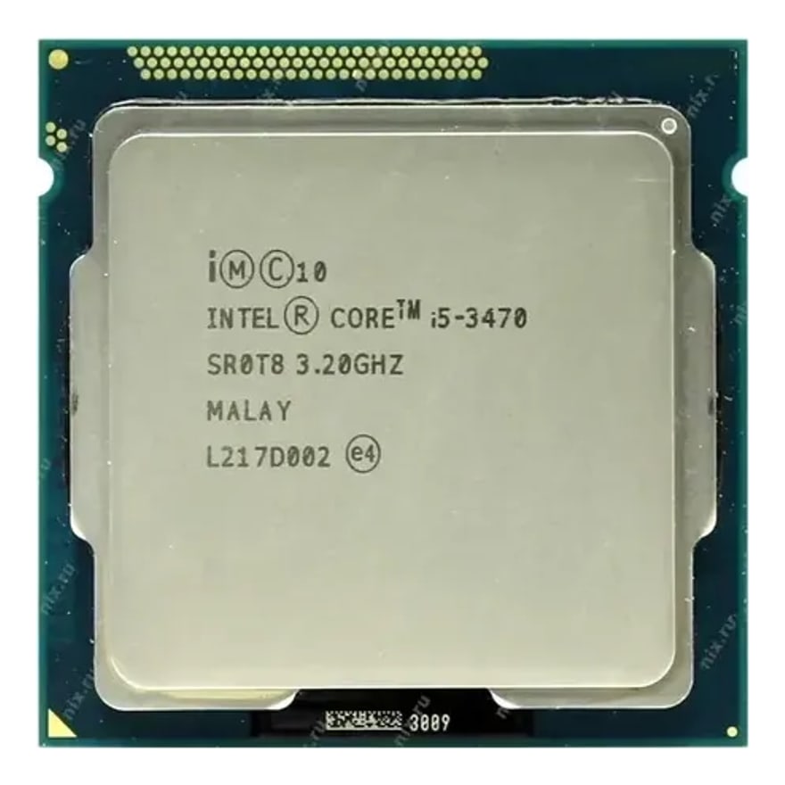 Procesador Intel Core I5 3470 3RA Gen 3.2GHZ Seminuevo (Pull) con Cooler