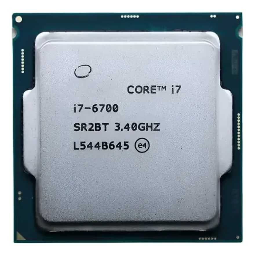 Procesador Intel Core I7 6700 6TA Gen 3.4GHZ Seminuevo (Pull) con Cooler