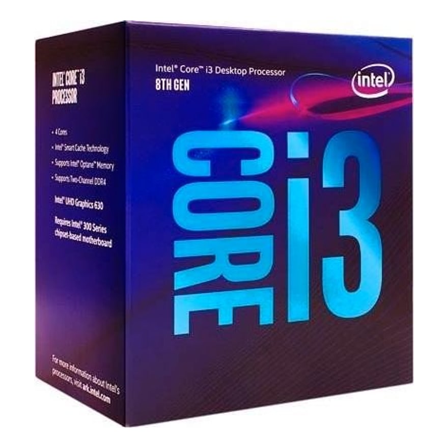 Procesador Intel Core I3 8100 8VA Gen 3.6GHZ Seminuevo (Pull) con Cooler
