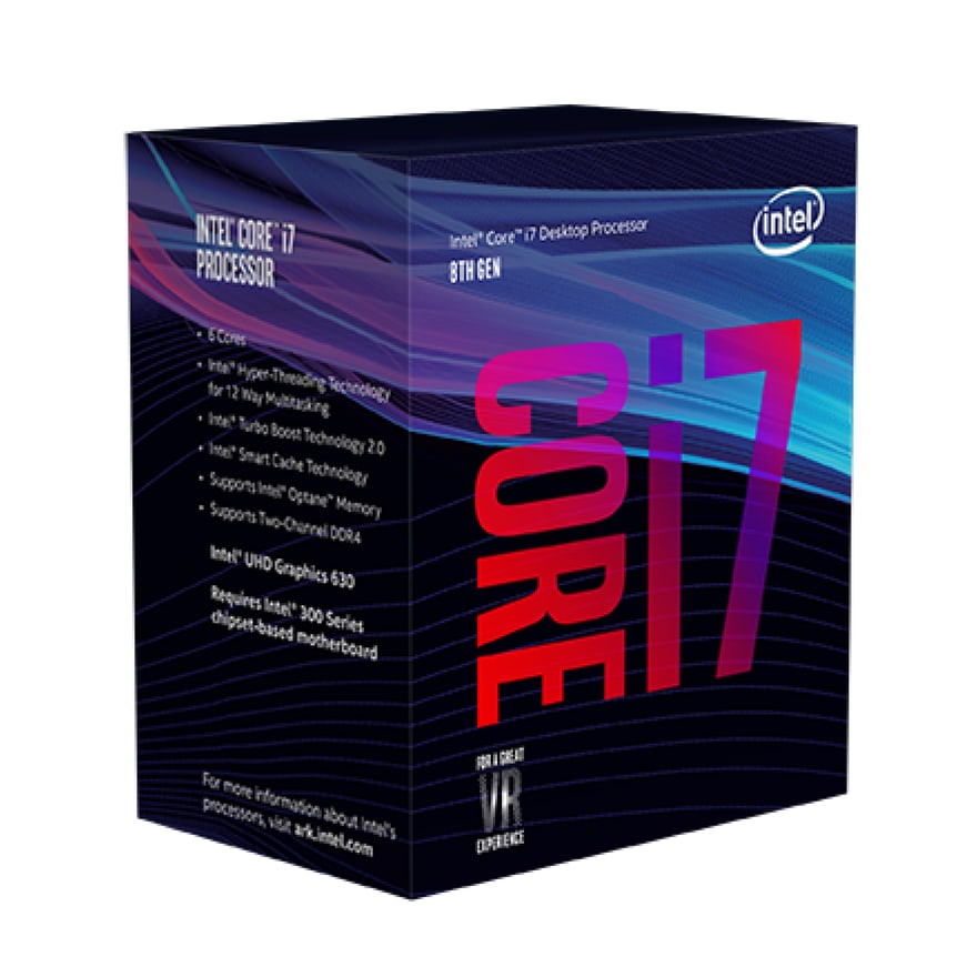 Procesador Intel Core I7 8700 8VA Gen 3.2GHZ Seminuevo (Pull) con Cooler