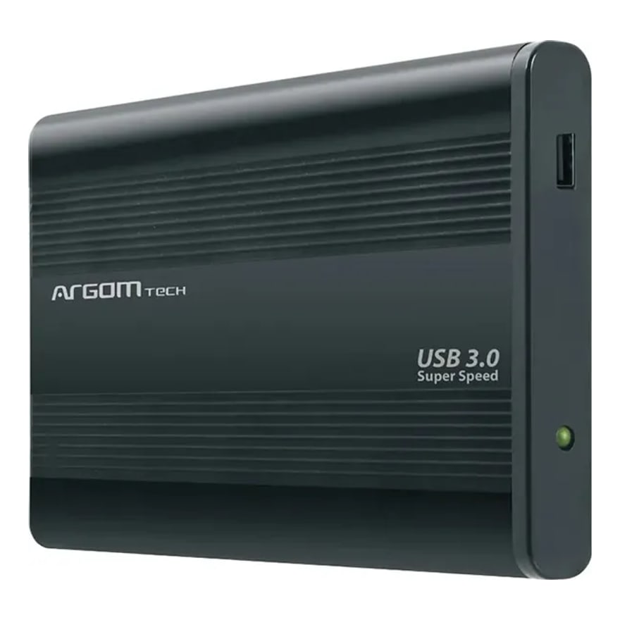Enclosure Argom 2.5 Pulgadas SATA USB 3.0 Negro