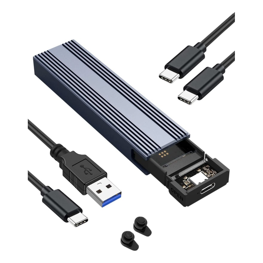 Enclosure Argom M.2 NVME USB Tipo C Negro