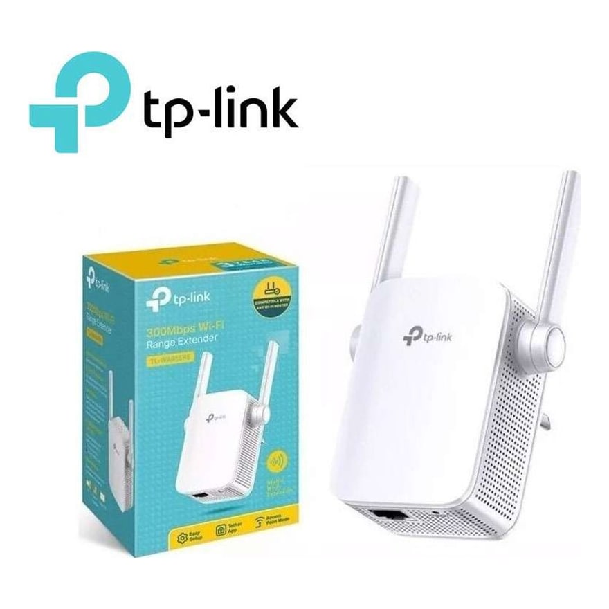 Extensor de rango WiFi TP-Link TL-WA855RE 2x2 MIMO N 300 Mbps