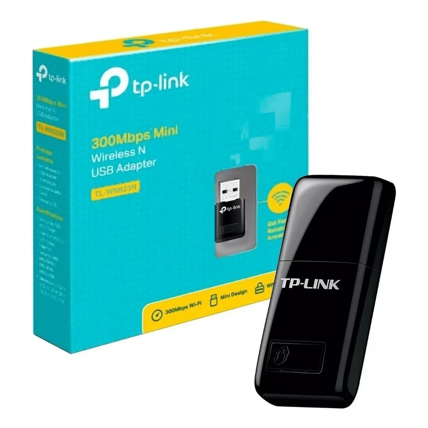 Adaptador WiFi USB mini TP-Link TL-WN823N 300 Mbps
