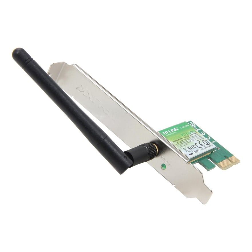 Adaptador WiFi PCI Express TP-Link TL-WN781ND N 150 Mbps 1 antena
