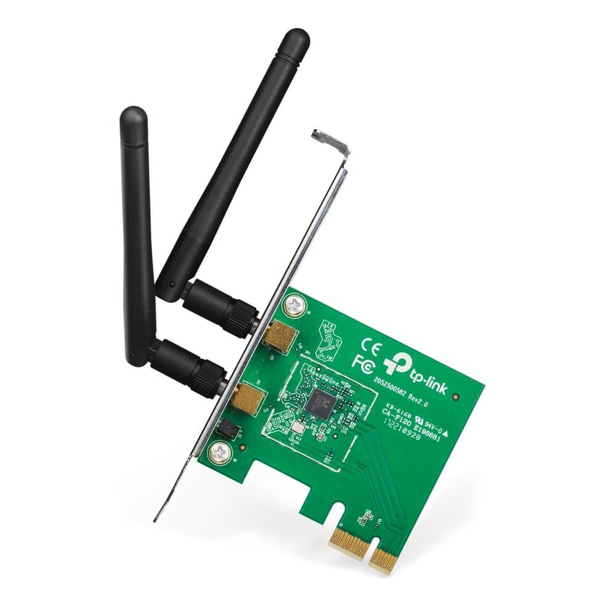 Adaptador WiFi PCI Express TP-Link TL-WN881ND N 300 Mbps 2 antenas