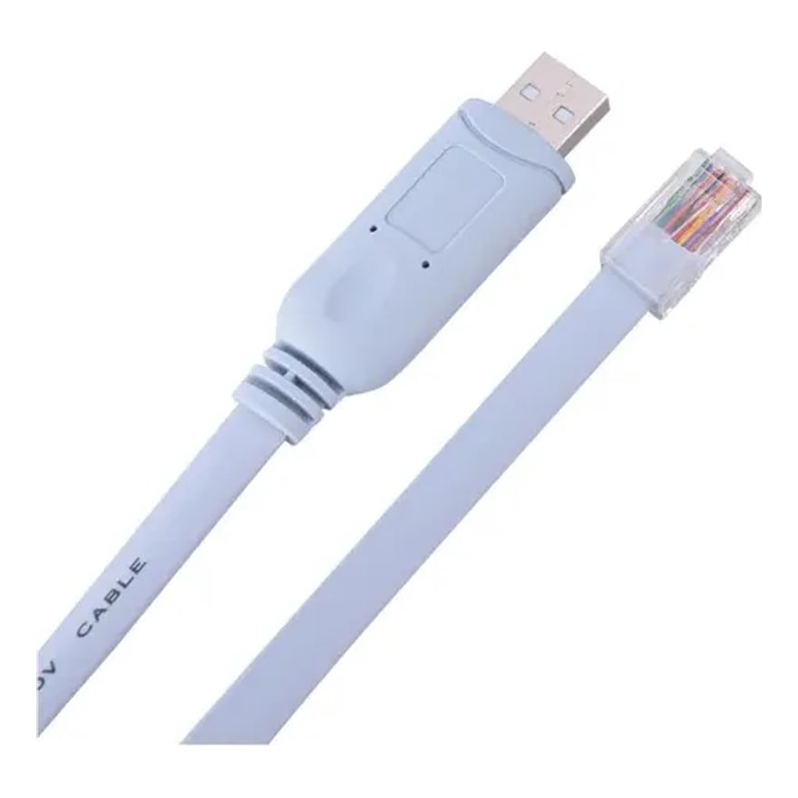Cable de consola USB 2.0 macho a RJ45 macho 3 metros