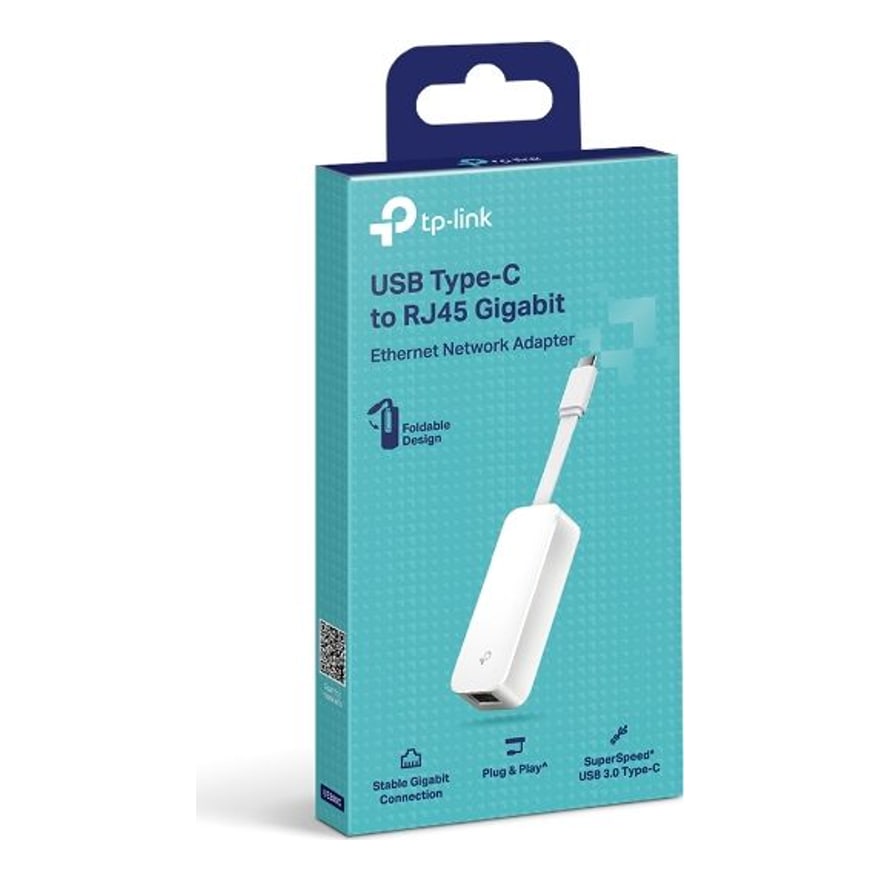 Adaptador USB-C a red RJ45 Gigabit TP-Link UE300C 10/100/1000 Mbps