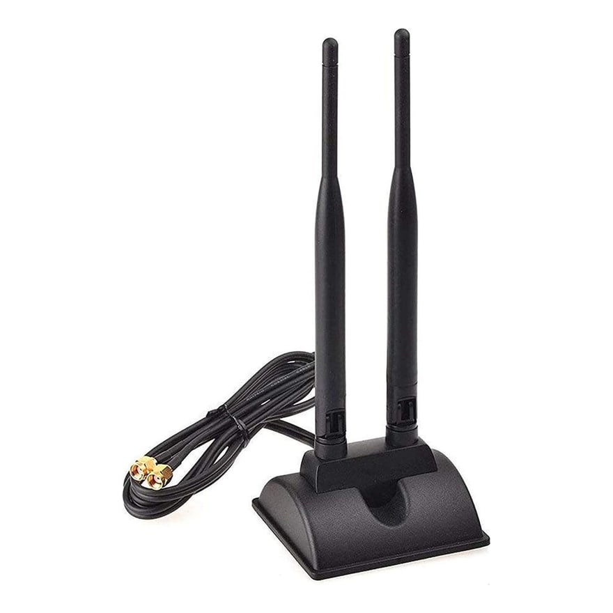 Antena para router con conector SMA y cable de 2 metros Anera