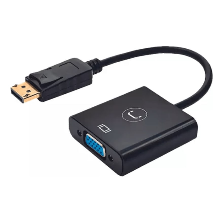 Cable adaptador DisplayPort a VGA hembra 20 cm, económico