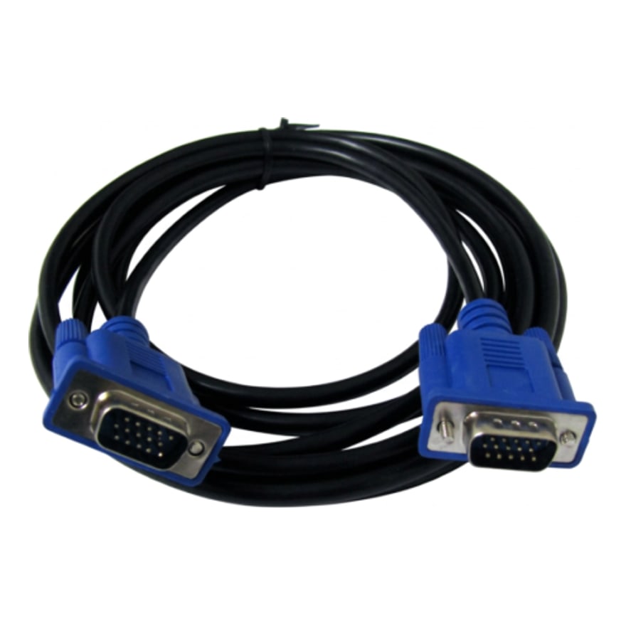 Cable VGA a VGA Anera de 5 metros, negro