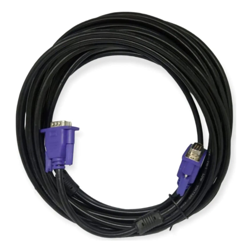 Cable VGA a VGA Anera de 7.5 metros, negro