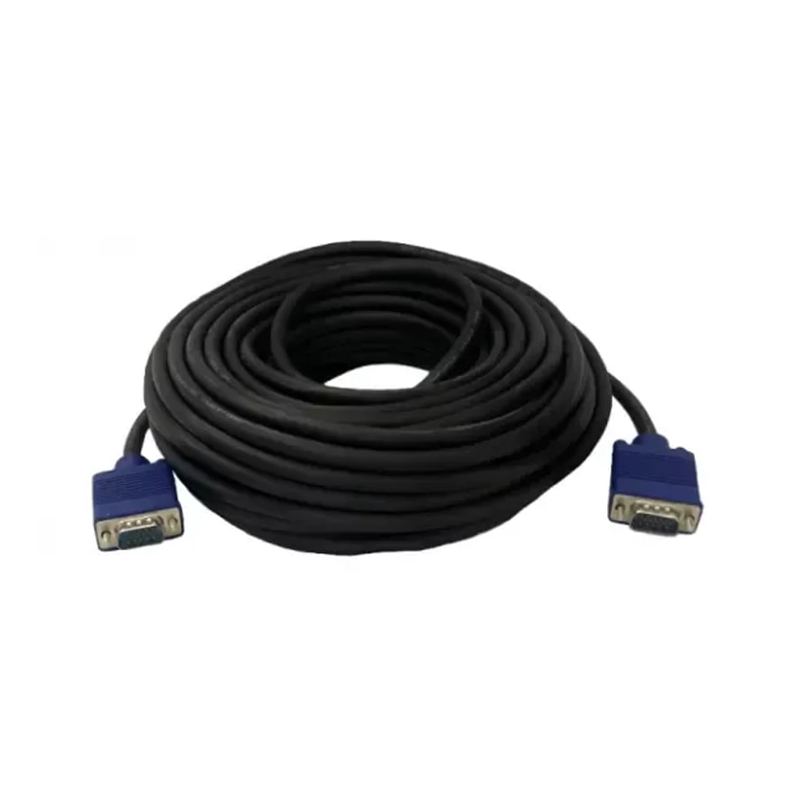 Cable VGA a VGA Anera de 30 metros, negro