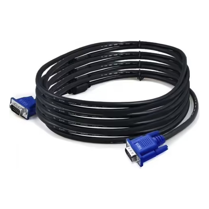 Cable VGA a VGA fino de 3 metros, azul