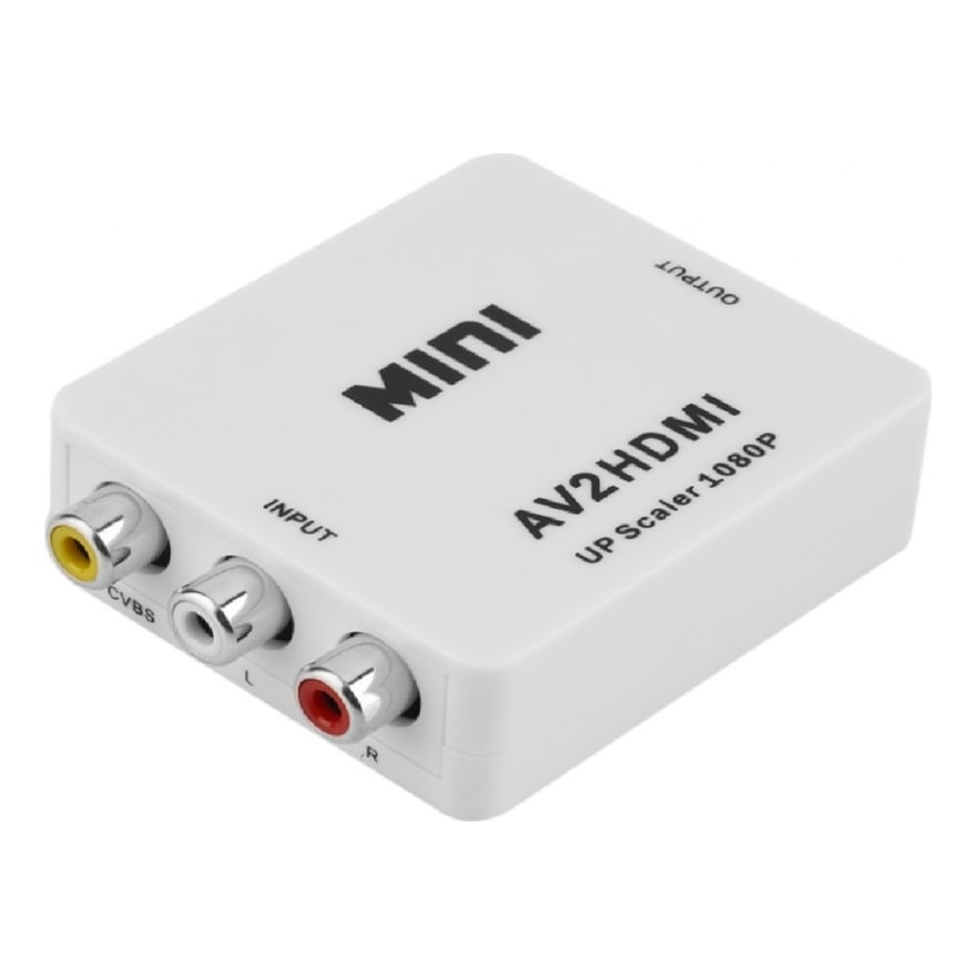 Convertidor HDMI a audio y video RCA Anera