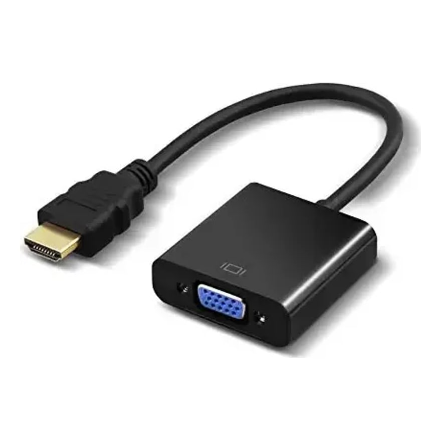 Cable convertidor Mini HDMI macho a VGA hembra + audio 3.5 mm Anera