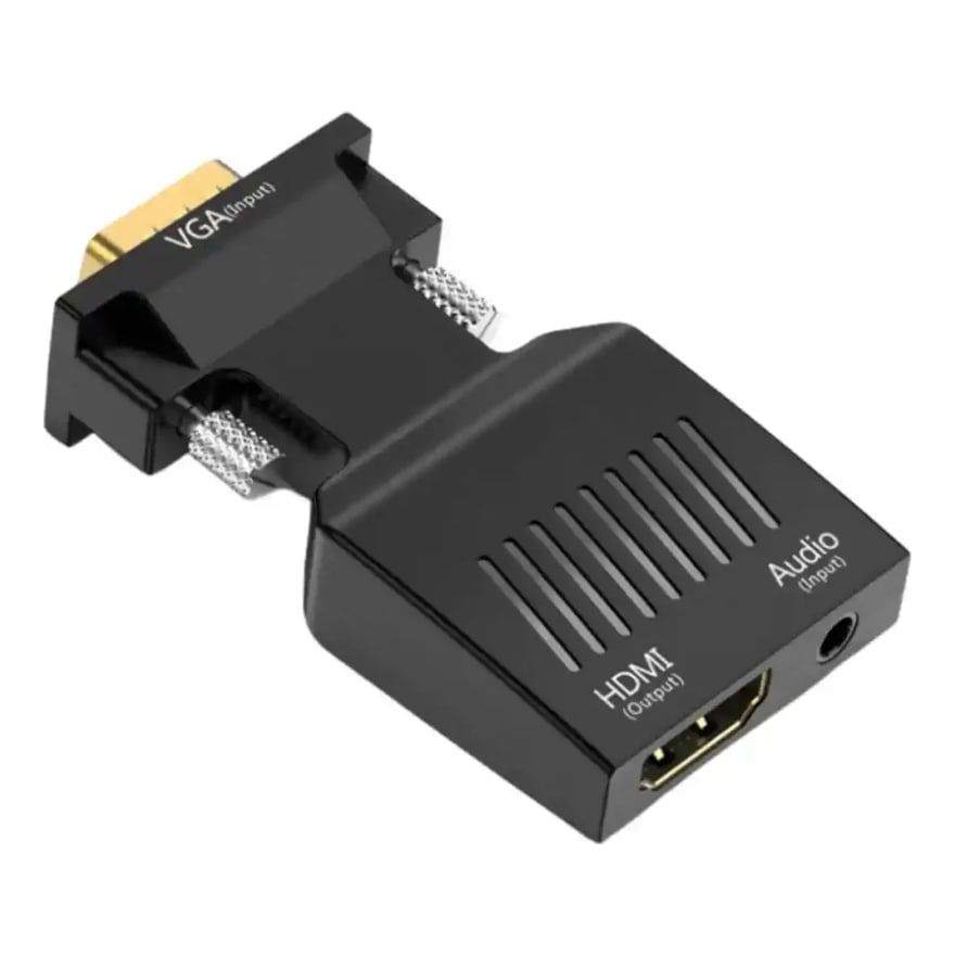 Cable convertidor VGA + audio a HDMI 1080p Anera