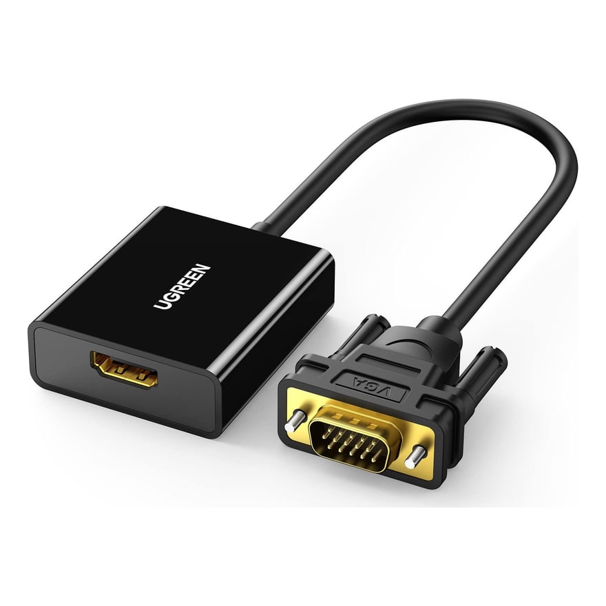 Cable convertidor VGA a HDMI 1080p 60 Hz Ugreen