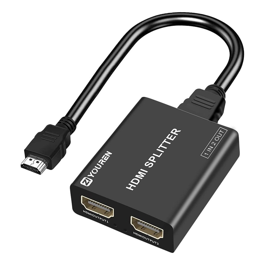 Splitter HDMI de 2 puertos 1080p 3D versión 1.4