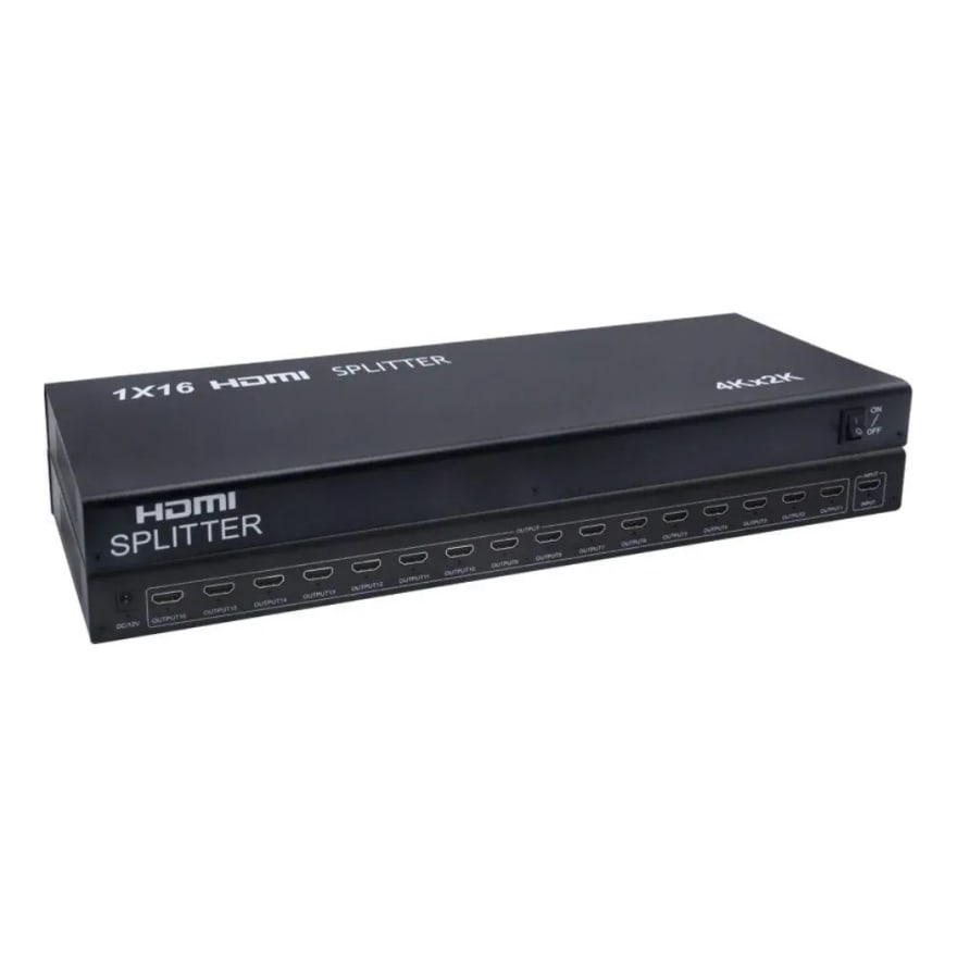 Splitter HDMI de 16 puertos 3D UHD 4K x 2K
