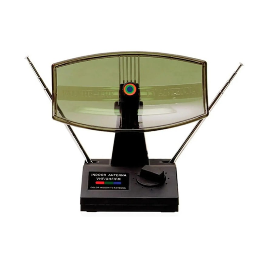 Antena para TV con booster analógica y digital