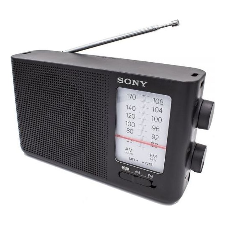 Radio portátil Sony ICF-19 FM/AM a 3 pilas D con jack 3.5 mm