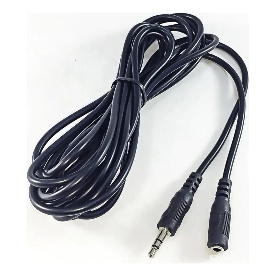 Cable extensión de audio 3.5 mm macho a hembra estéreo Anera de 3 metros