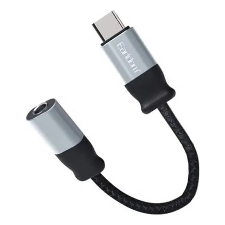 Adaptador USB tipo C a jack 3.5 mm Earldom