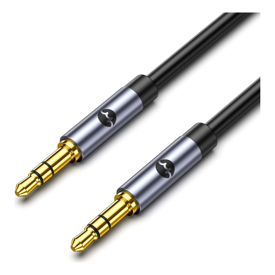 Cable auxiliar 3.5 mm a 3.5 mm Anera de 2 metros, azul