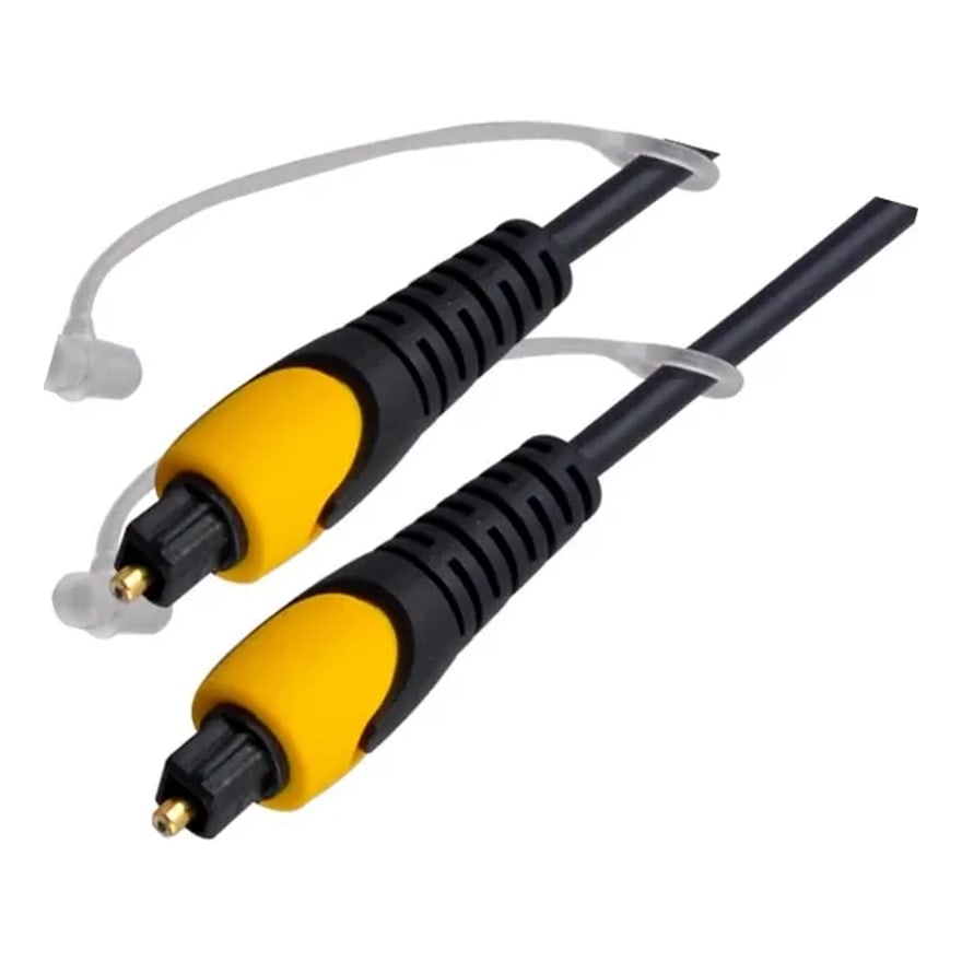 Cable de audio de fibra óptica (Toslink) Anera de 3 metros con funda