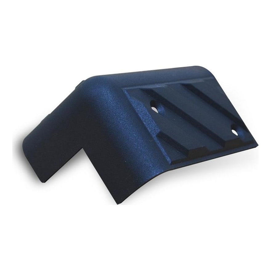 Esquinero plástico mediano para caja de parlante 54 x 54 x 81 mm, negro, juego de 8 unidades