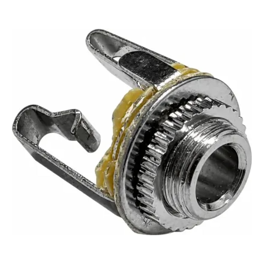 Jack 3.5 mm estéreo para chasis de 5 pines con switch y tuerca, paquete de 10 unidades