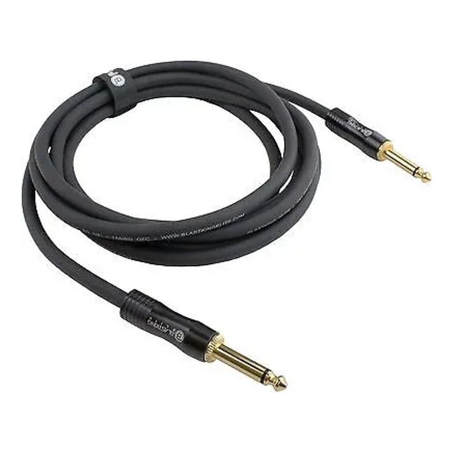Cable 1/4 mono a 1/4 mono Blastking de 3.04 metros de cobre