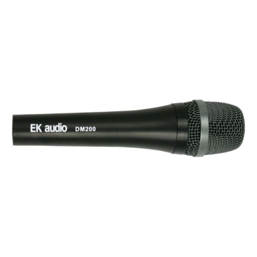 Micrófono alámbrico metálico dinámico DM-200 con cable